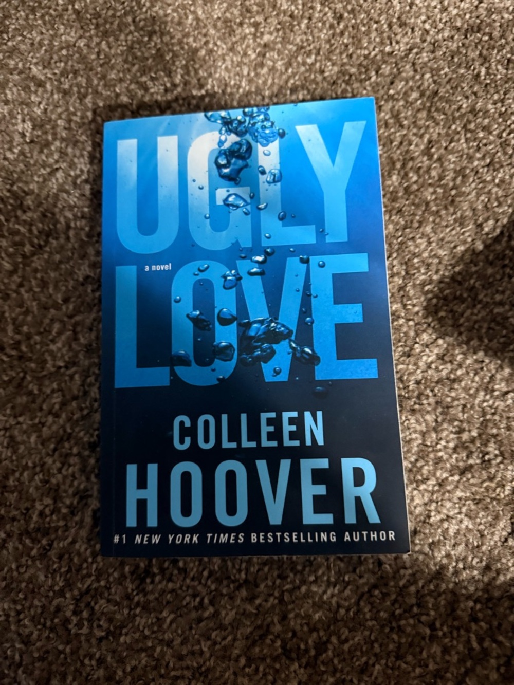 Ugly Love by Colleen Hoover - Blue Paperback Novel
